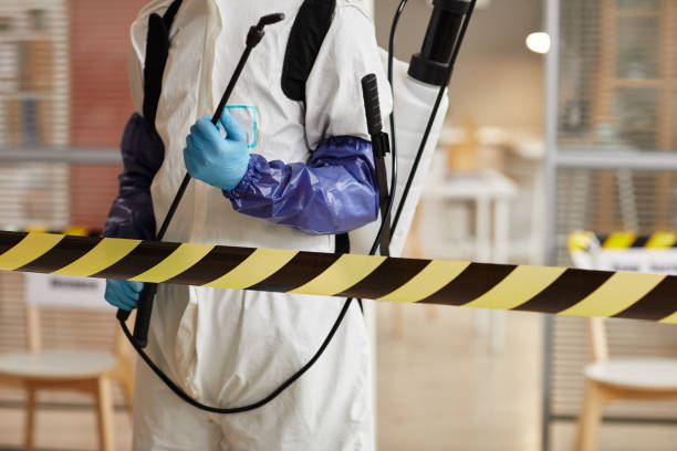 Professional Sewage Cleanup technician working in Flourtown, PA